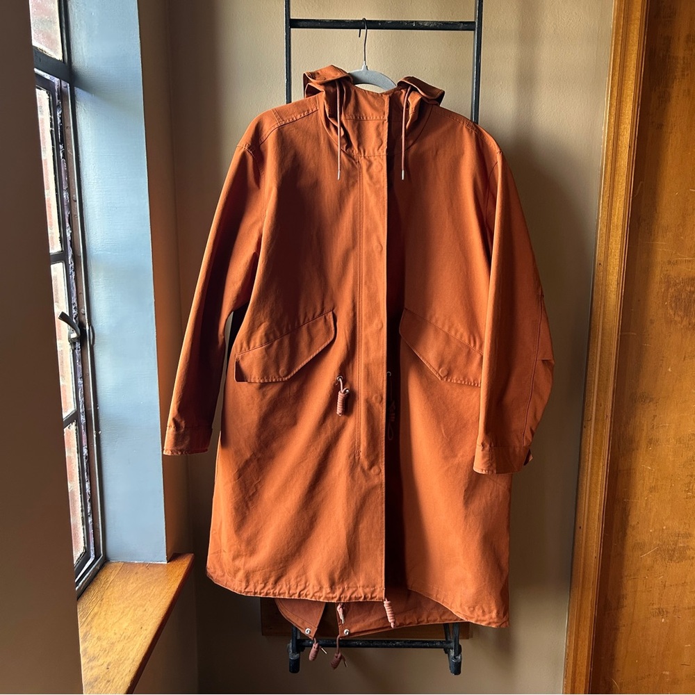 Oversized fishtail parka by Arket